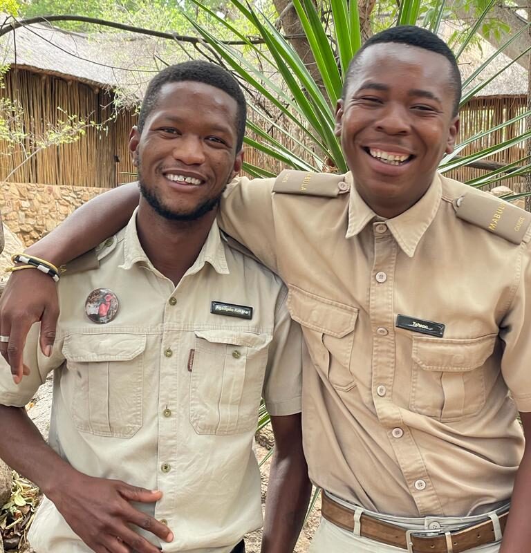 Mabula Guiding Program Success KG & Tshepo