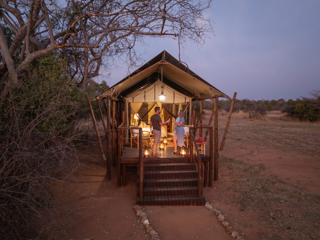 Kwafubesi Tented Camp drinks at tent Kwafubesi Tented Camp drinks at tent